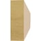 Ekena Millwork 2in. W x 6in. H x 28in. L Durham Woodgrain TimberThane Rafter Tail, Primed Tan RFTUR02X06X28DURRCPR - alternate 6